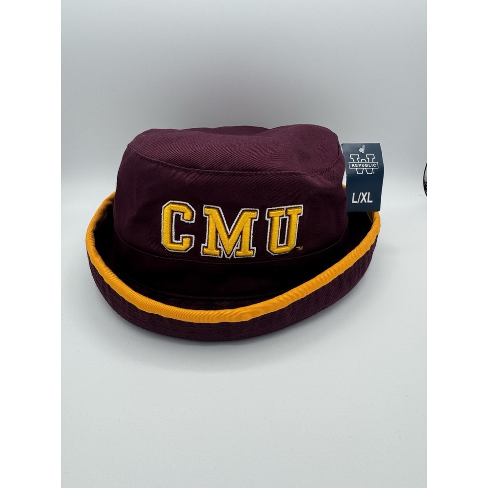 Central Michigan University CMU Bucket Hat New With Tags